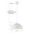 2-Light 16"  White Hammered Dome Industrial Pendant Light Fixtures for Kitchen Island -117443823