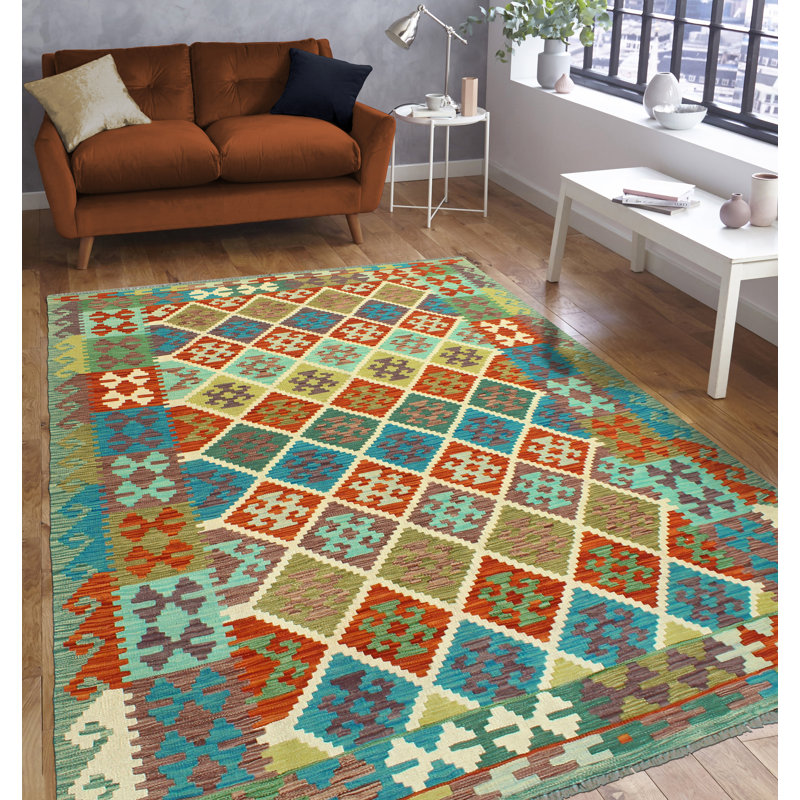 Flatweave Qadeer Red Rug