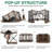 12x12FT Pop Up Gazebo Screen Tent Screen House for Camping, Screen Room with Mosquito Netting, Hub Tent Instant Screened Canopy with Carrying Bag and Ground Stakes-102383235