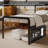 18 Inch Bed Frame with Wood Headboard and Footboard-733242323