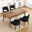 Chaise d'appoint rembourrée en bois massif-896201421