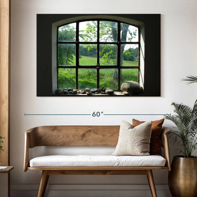 Lilie Old Stable Window, 34" H x 51" W