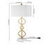 Lampe de table 32 po Zambrano