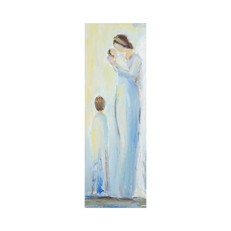 Heaven's Angel by L. Hewitt - Wrapped Canvas Panoramic Painting, 30.48 cm H x 91.44 cm W x 1.91 cm D