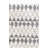 Gaetano Hand Woven Wool/Cotton Geometric Rug in Gray/Ivory-553341179