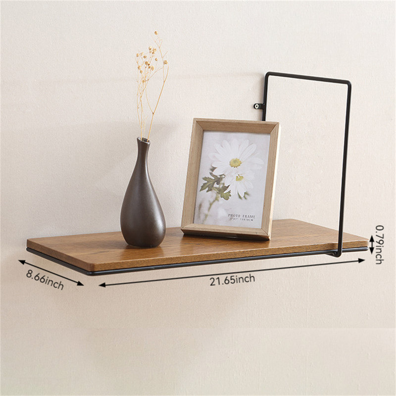 Sqanzey Wood Floating Shelf