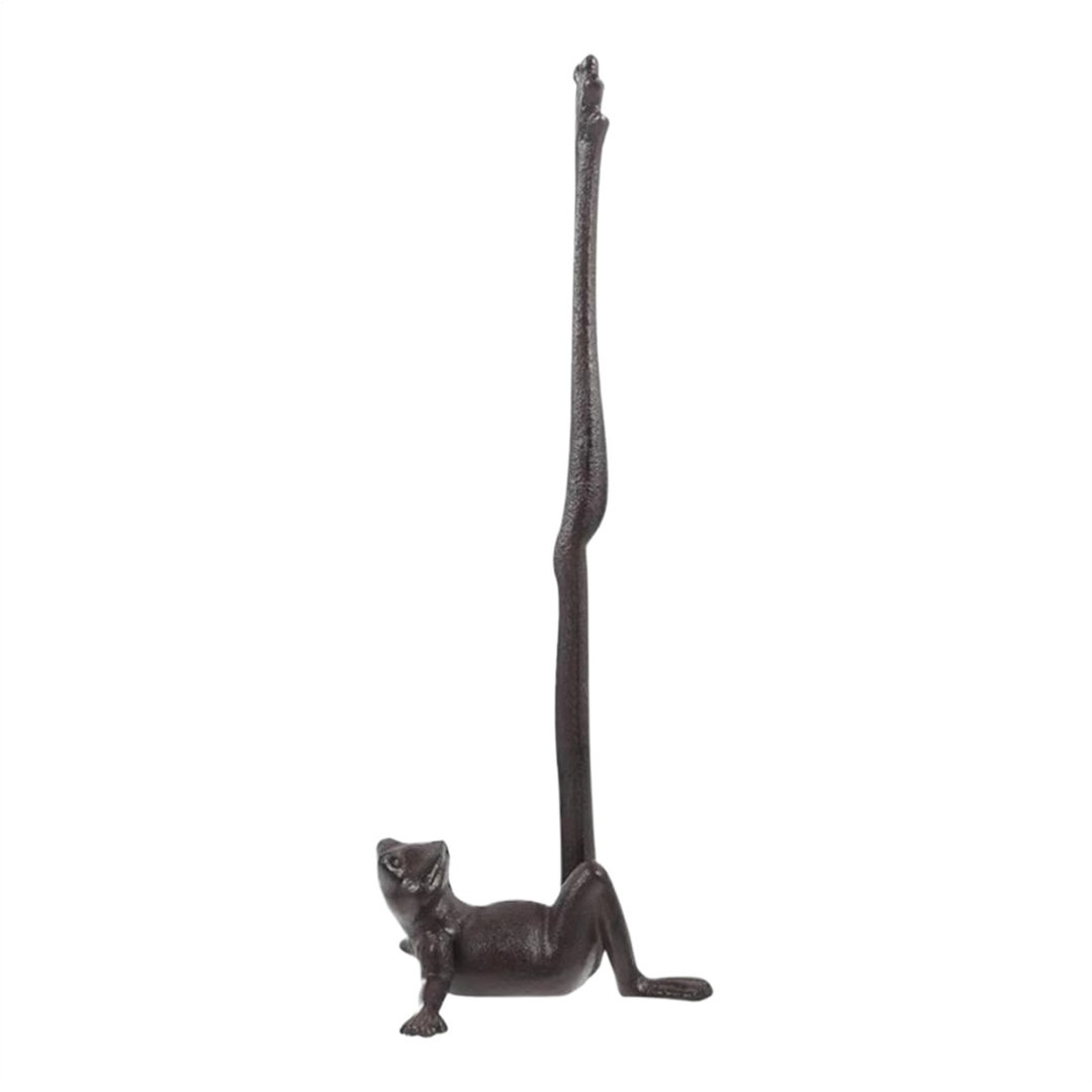 Toilet Roll Holder - Frog Toilet Paper Holder - Free Standing Paper Roll Storage Rack, Animal Shape Roller Stand, Resin Material, For Hotel Bedroom Ho