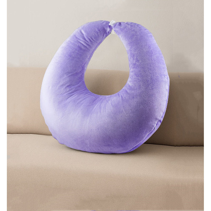Abstract Purple Cushion