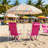 Portable Backpack-Style Folding Beach Chair With Four Adjustable Backrest Positions, Cup Holder, And Detachable Soft Headrest.-1263379459
