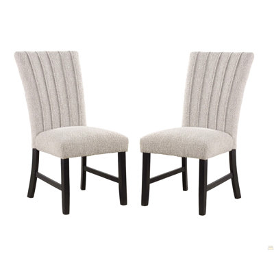 Parson Chair Boucle Fabric 2Pc