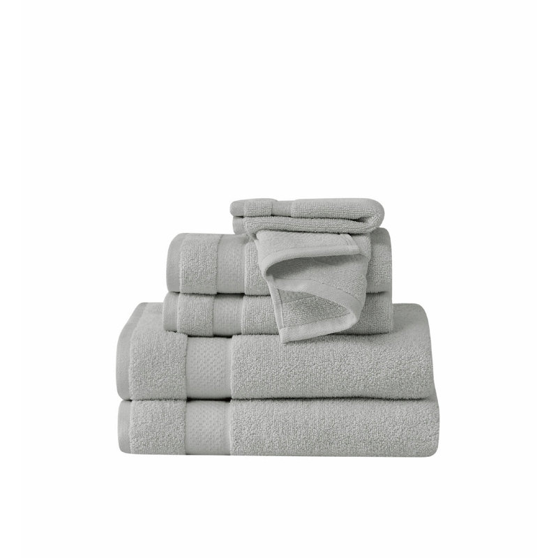 Ensemble de serviettes 6 pièces Trely Soft, Gris