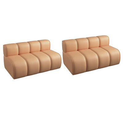 Miquella 47.2'' Faux Leather Loveseat