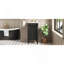 Armoire de salle de bain de style français 18 po avec rangement, solution pour petit espace avec lavabo en céramique, tablette réglable, charnières à fermeture en douceur-1744200325