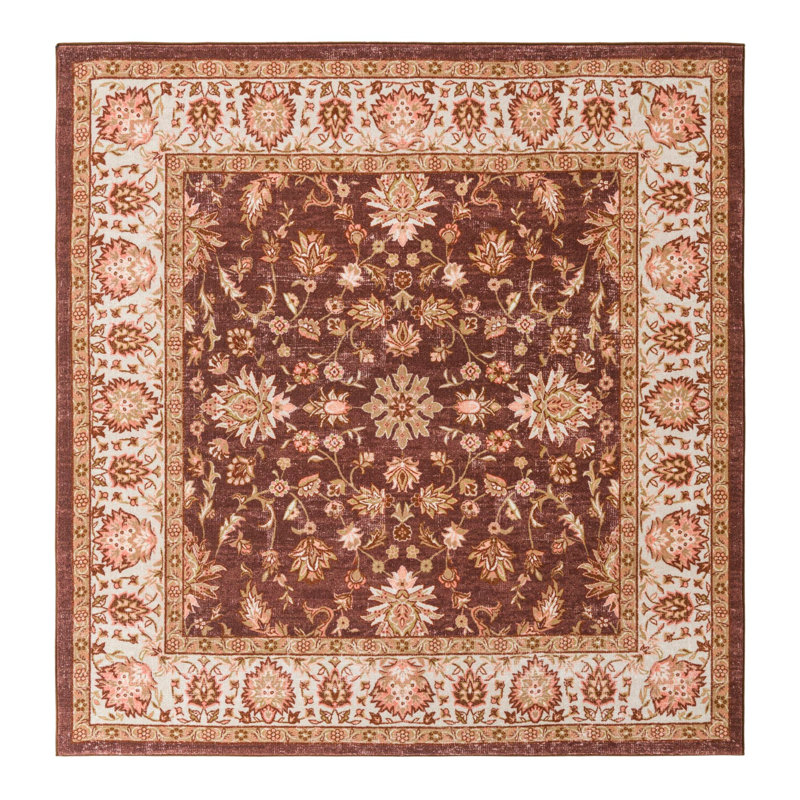 Oriental Indoor Rug, Square 7'10"