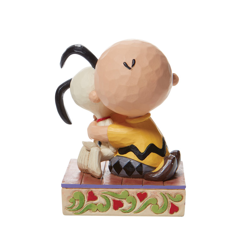 Figurine Peanuts par Jim Shore Charlie Brown et Snoopy