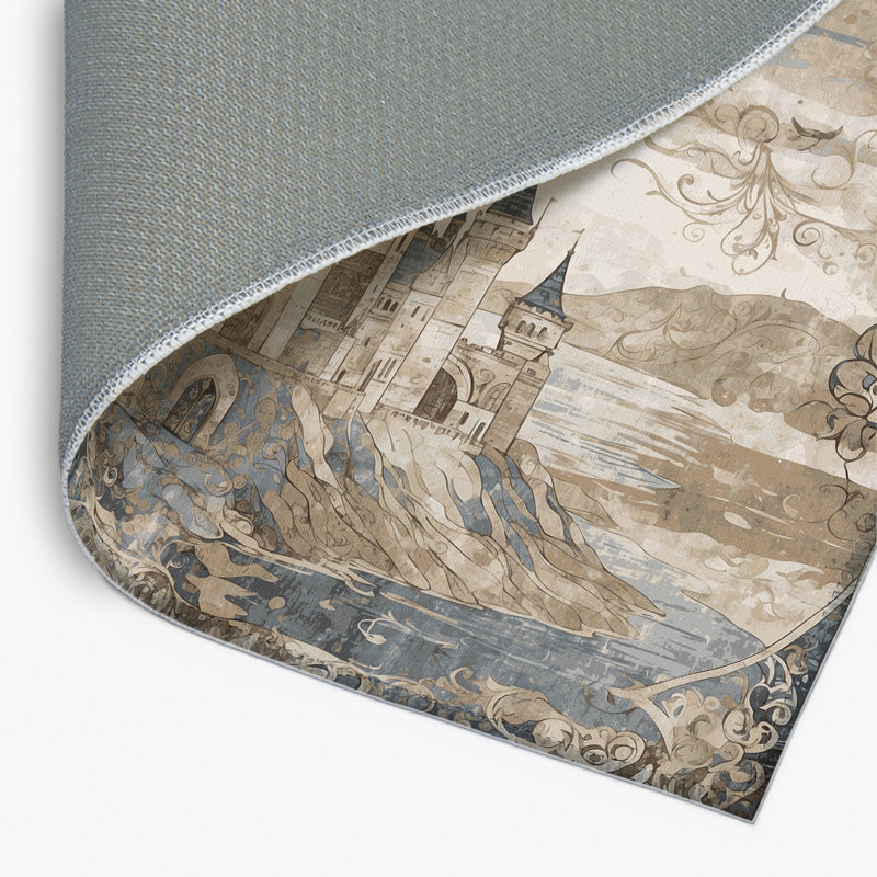 Tapis intérieur et extérieur Bannered Walls, Rectangle 1 pi 6 po x 2 pi 6 po