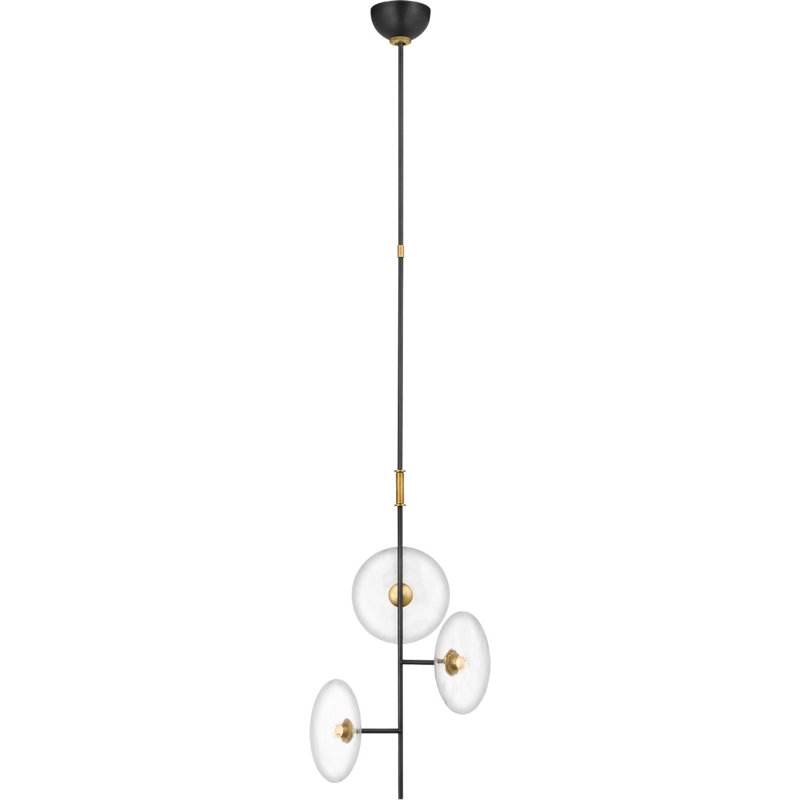3 - Light LED Chandelier