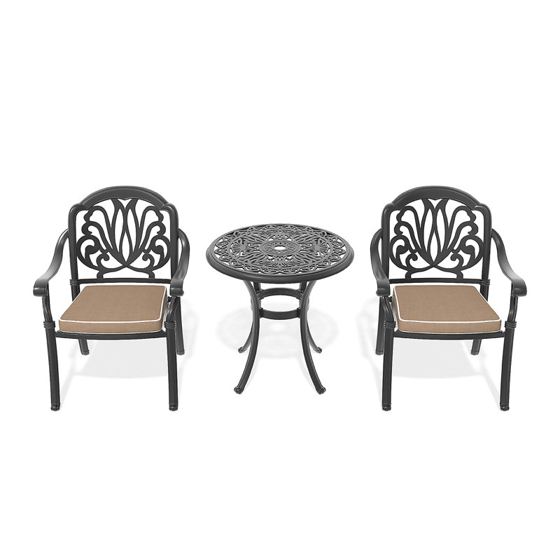 Meubles de jardin en aluminium coulé, 2