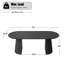 Table de salle à manger 79 po-108196285