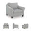 Fauteuil Parsons surdimensionné