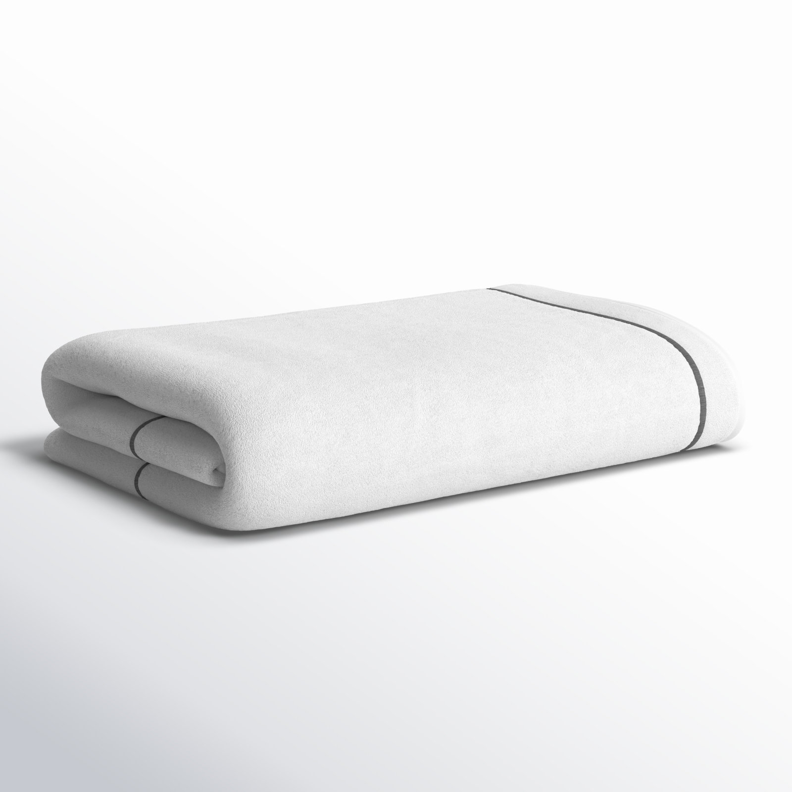Sarika Turkish Cotton Bath Towel, Gray