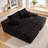 Cloud Sectional Sofa with Double Chaise Lounge and Plush Fabric Comfort