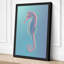 Seahorse Elegance Coastal - Wrapped Canvas-702754856-702754862