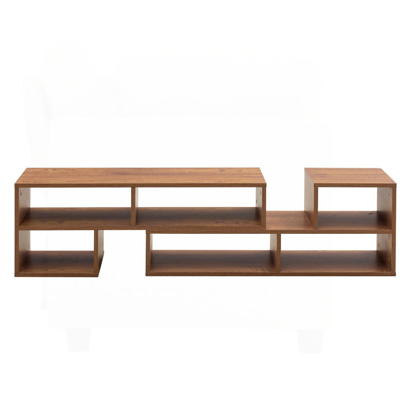 Versatile Cube TV Stand with Open Storage and Customizable Design for Living Room