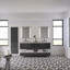 Inline 1-Light Gray Bath Bar