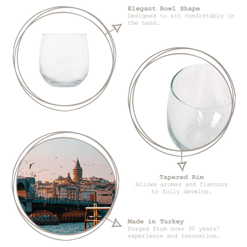 415ml Whiskey Glass, 6