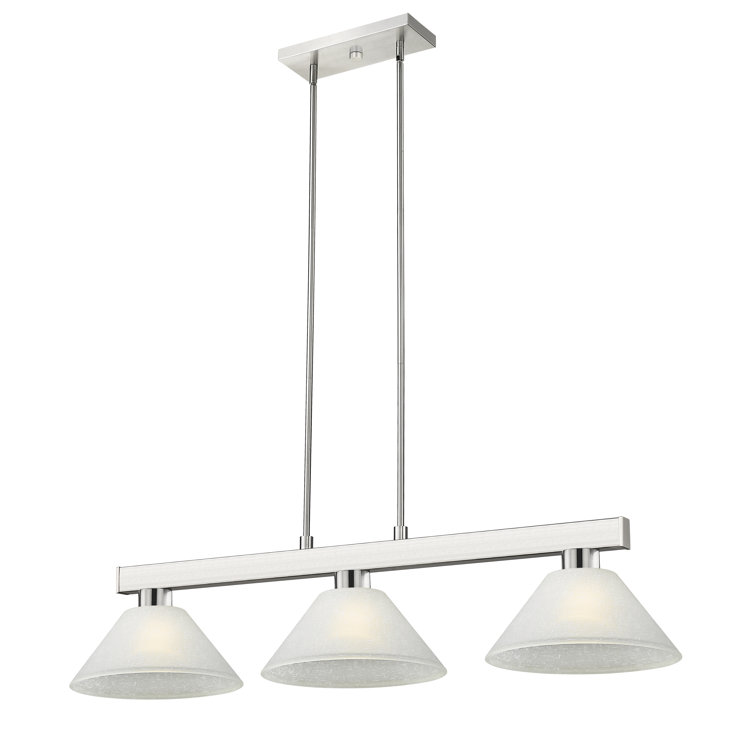 Cobalt 3 - Light Dimmable Modern Linear Chandelier