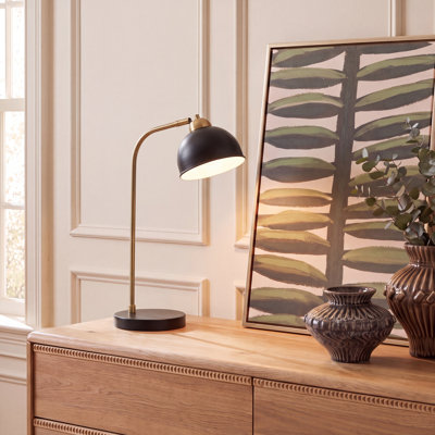 Norris Metal Arched Lamp