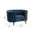 Chaise avec capitonnage à rainures verticales et conception incurvée-1520906211