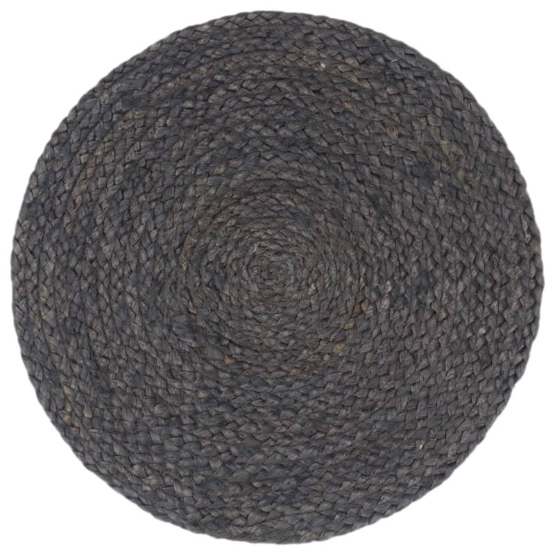 Ferri Jute Solid Colour Round Placemat