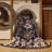 Machine Washable Persian Brown Area Rug-1603345489