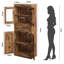 169.9cm Kitchen Pantry