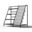 Johnson Metal Book Display, Bookshelf And Toy Storage Organizer - 4 Tier Book Shelf-1249504145