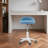 Adjustable Rolling Office Stool-887564616