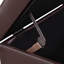 Banc de rangement avec repose-pieds en similicuir-121504025