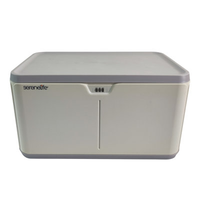 SereneLife Plastic Storage Tub & Tote