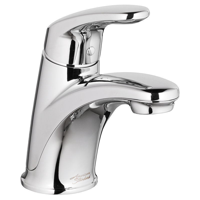 Robinet pour salle de bain à un trou avec ensemble de drain Colony Pro, Chrome poli, Sans bonde