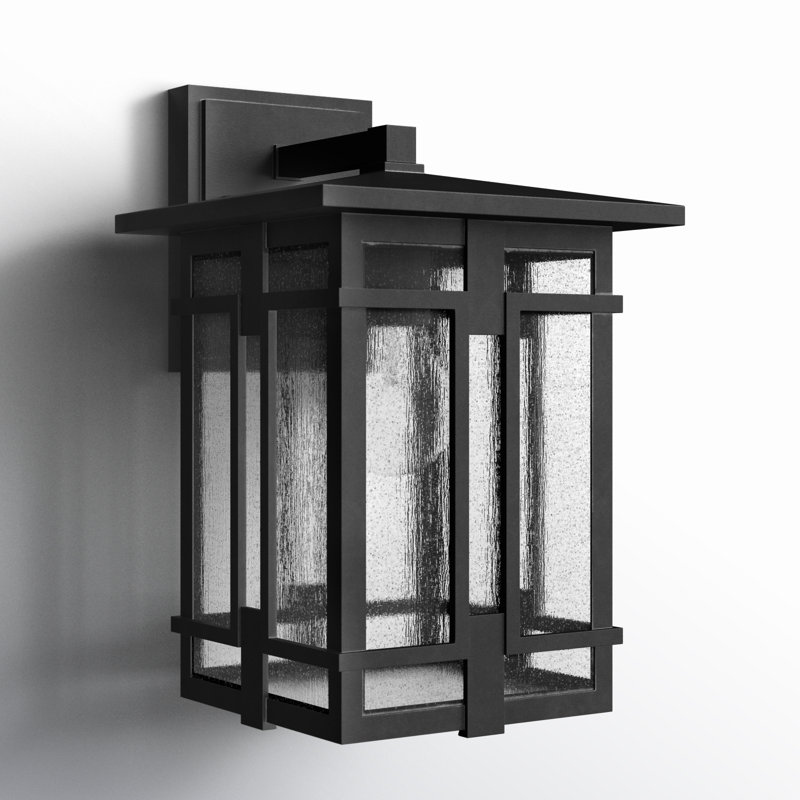 Tucker Outdoor Wall Lantern, 18" H x 11" W, Incandescent