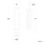 Zurich 1 - Light LED Flush Mounted Sconce