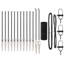 Vidaxl Fence With Posts Steel-116797760-116797769