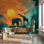 Décoration murale éléphant Girafe-279766118-279766121