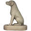 Statue Etta Labrador assise-735101869