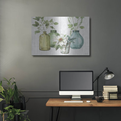 Luxe Mixed Art «Mixed Greens LXI» par Lisa Audit, M «Mixed Greens LXI» par Lisa Audit