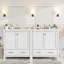 Ensemble de meuble-lavabo double 60 po (séparé) 60 "-1103459828