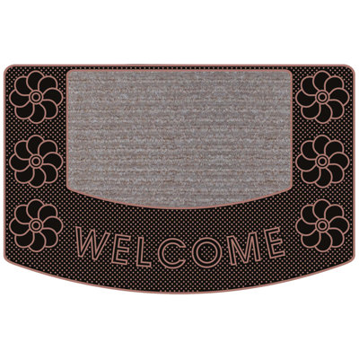 Amima Violet Flower Doormat