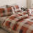 Grid Comforter Set Plaid Bedding Set 1 Checkered Comforter with Pillowcases-115352624-114984130